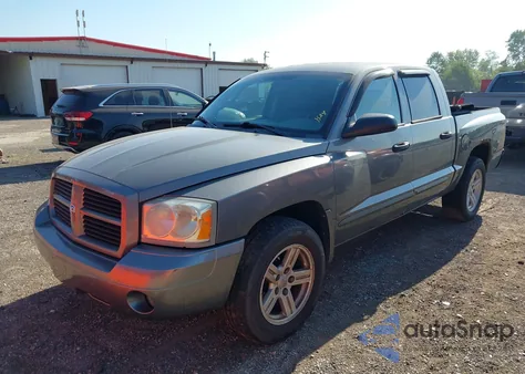 2007 Dodge Dakota Slt from USA, damaged, VIN 1D7HW48K17S141534
